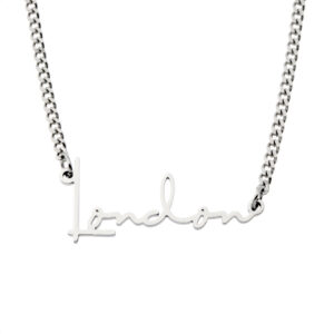 Name Necklace • 316L Stainless Steel • Style No.3