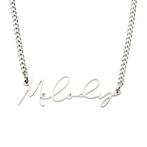 Name Necklace • 316L Stainless Steel • Style No.5