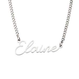 Name Necklace • 316L Stainless Steel • Style No.6