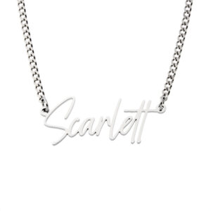 Name Necklace • 316L Stainless Steel • Style No.8