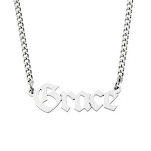 Name Necklace • 316L Stainless Steel • Style No.9