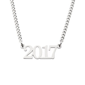 Date Necklace • 316L Stainless Steel • Style No.1