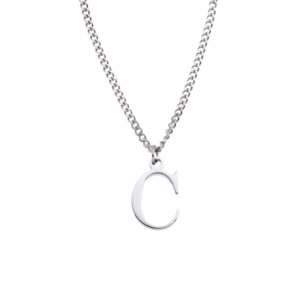 Initial Pendant • 316L Stainless Steel